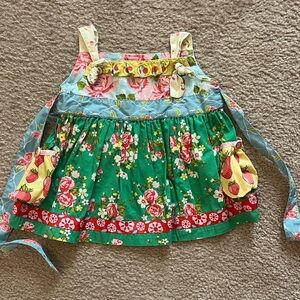 Matilda Jane apron top
